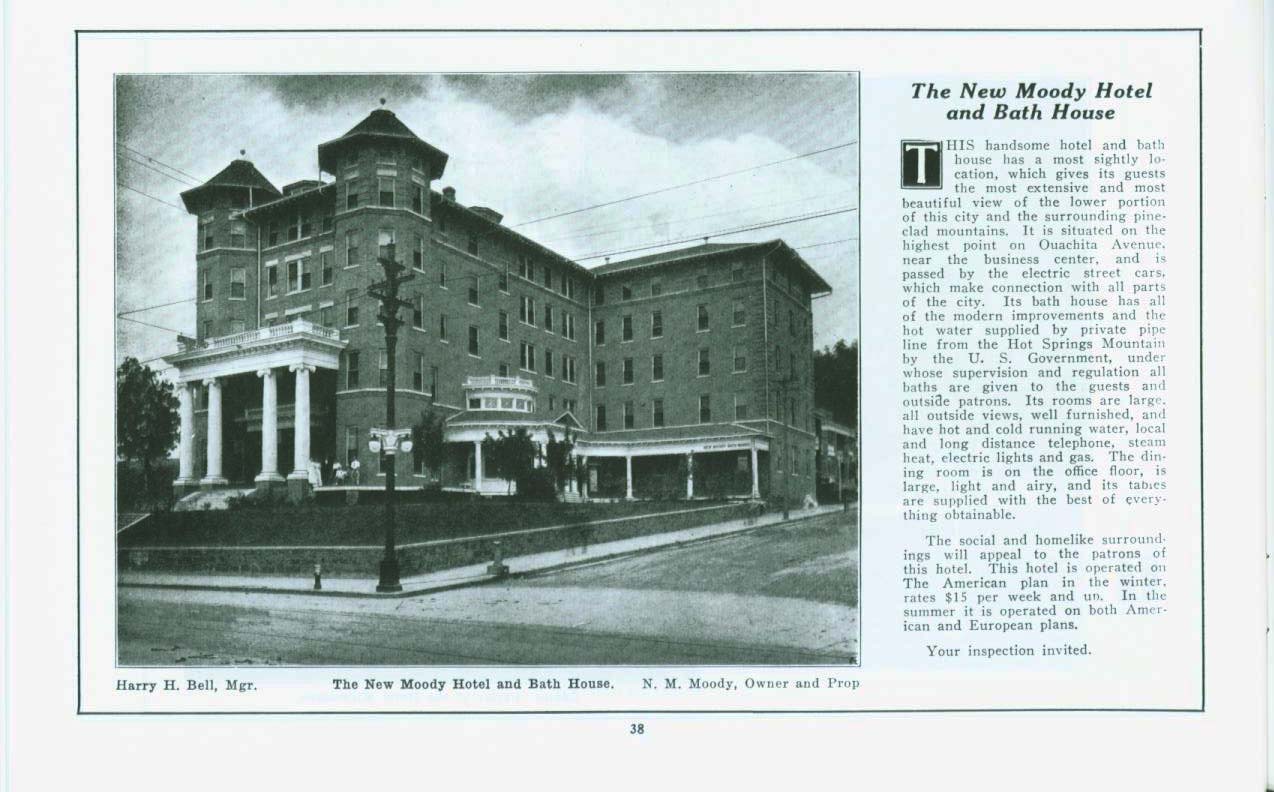 CUTTER'S OFFICIAL GUIDE TO HOT SPRINGS, ARKANSAS. vist0057g